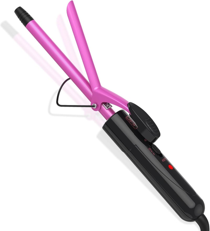 DAN Technology 1/2 Inch Curling Iron 13mm Small Ceramic Curling Wand with Adjustable Temperature Dual Voltage for Tight Curls Short Hair and Ringlets - Image 1